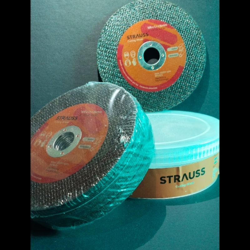 Tivana Home Beji Potong Besi/Batu Gerinda Potong Kinik /Black Foot/Straus(Pack)