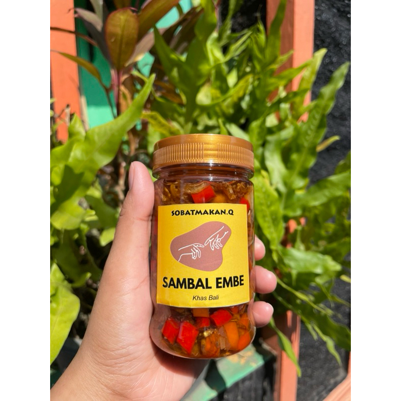 

Sambal Embe khasi Bali Murah Bikin Nagih Kemasan 175ml 28.000