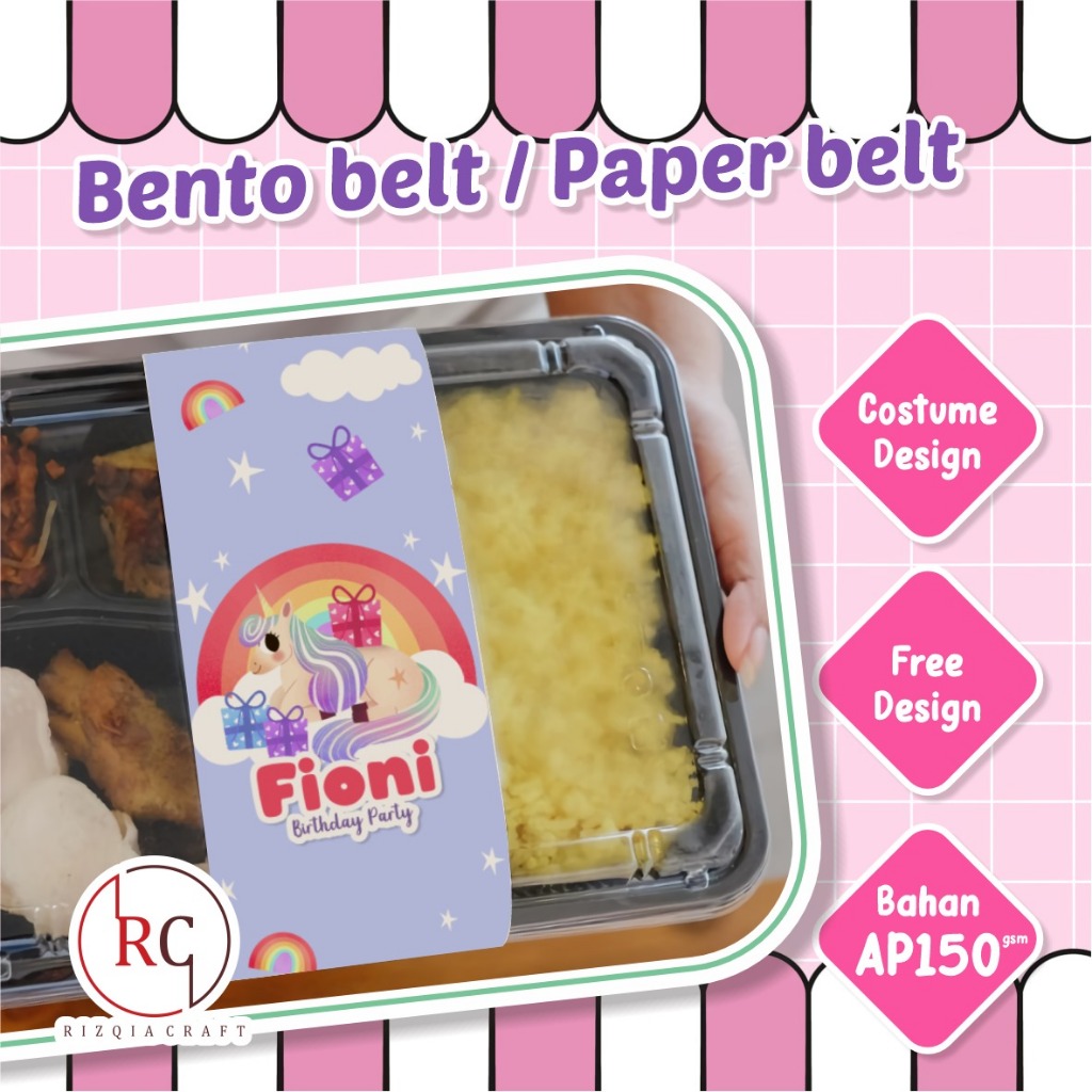 

PAPER BELT/ BENTO BELT CUSTOM/ SOUVENIR LUCU/ SOUVENIR CUSTOM/ PAPER BELT ULANG TAHUN/ CUSTOM BENTO BLT ULTAH ANAK