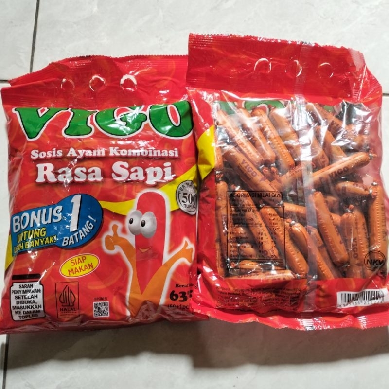 

Sosis Vigo Refill 50+1 dan Isi 25pcs