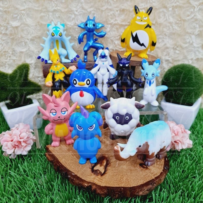 Action Figure Pal Animal Set 12in1 Figurin Pal Animal Set Cake Topper Pal Animal 12in1