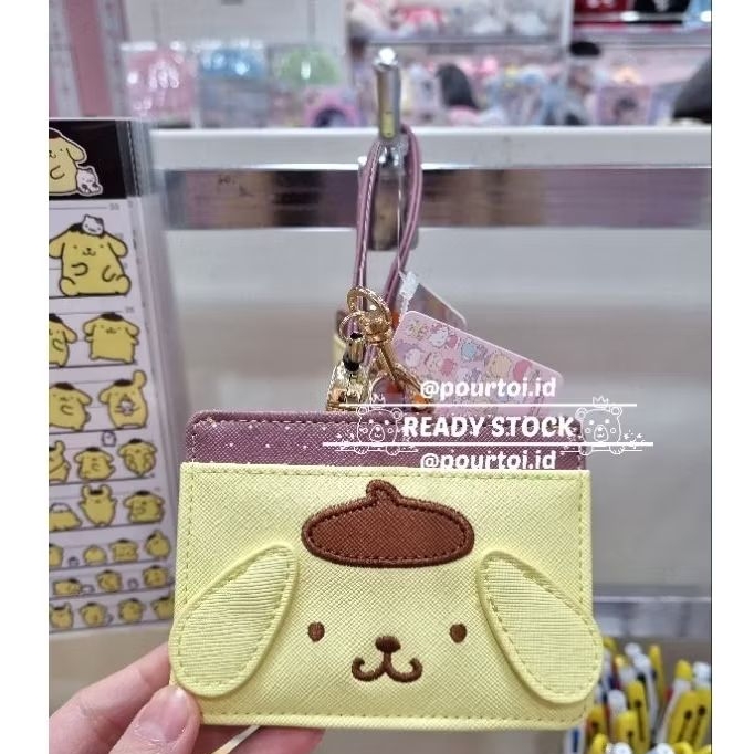 

SANRIO JAPAN - POMPOMPURIN CARD HOLDER / LANYARD ID