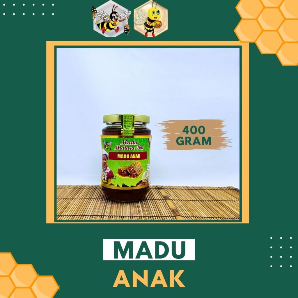 

400 GRAM - MUTIARA IBU MADU ANAK/HONEY KIDS