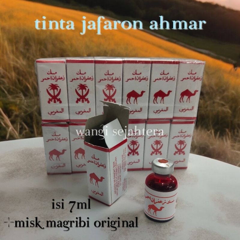 

tinta jafaron merah 7ml ori