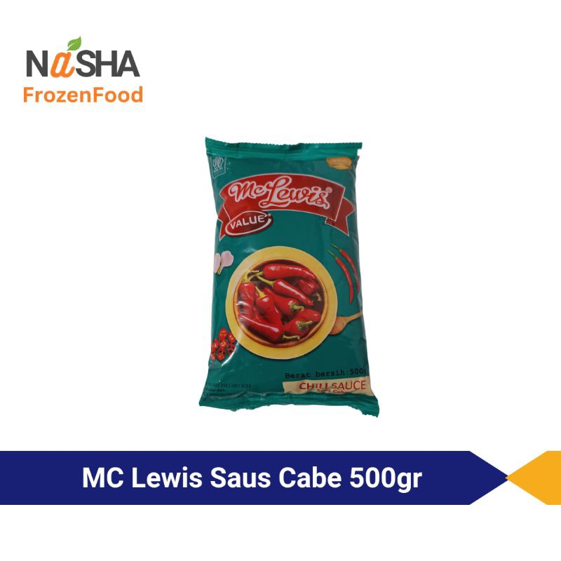 

Mc Lewis Saus Cabe 500gr