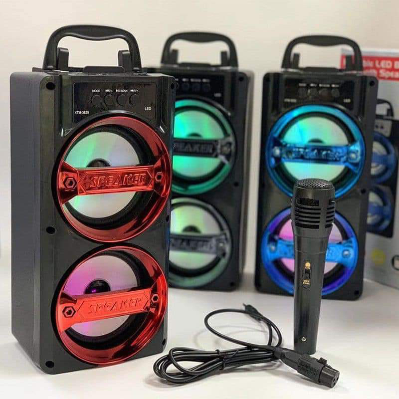 SPEAKER BLUETOOTH YD-802+MIC READY STOCK
