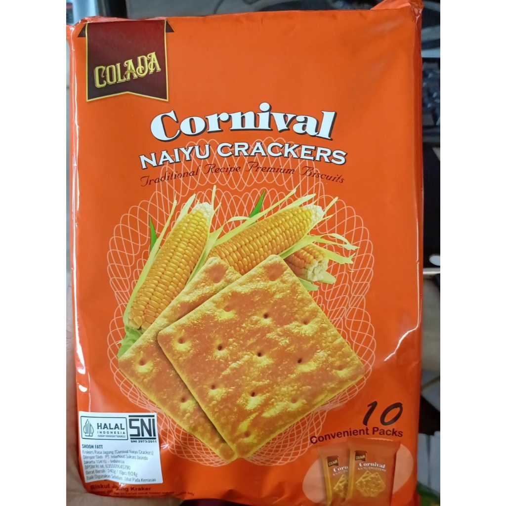 

COLADA Cornival Naiyu Crakers 240g