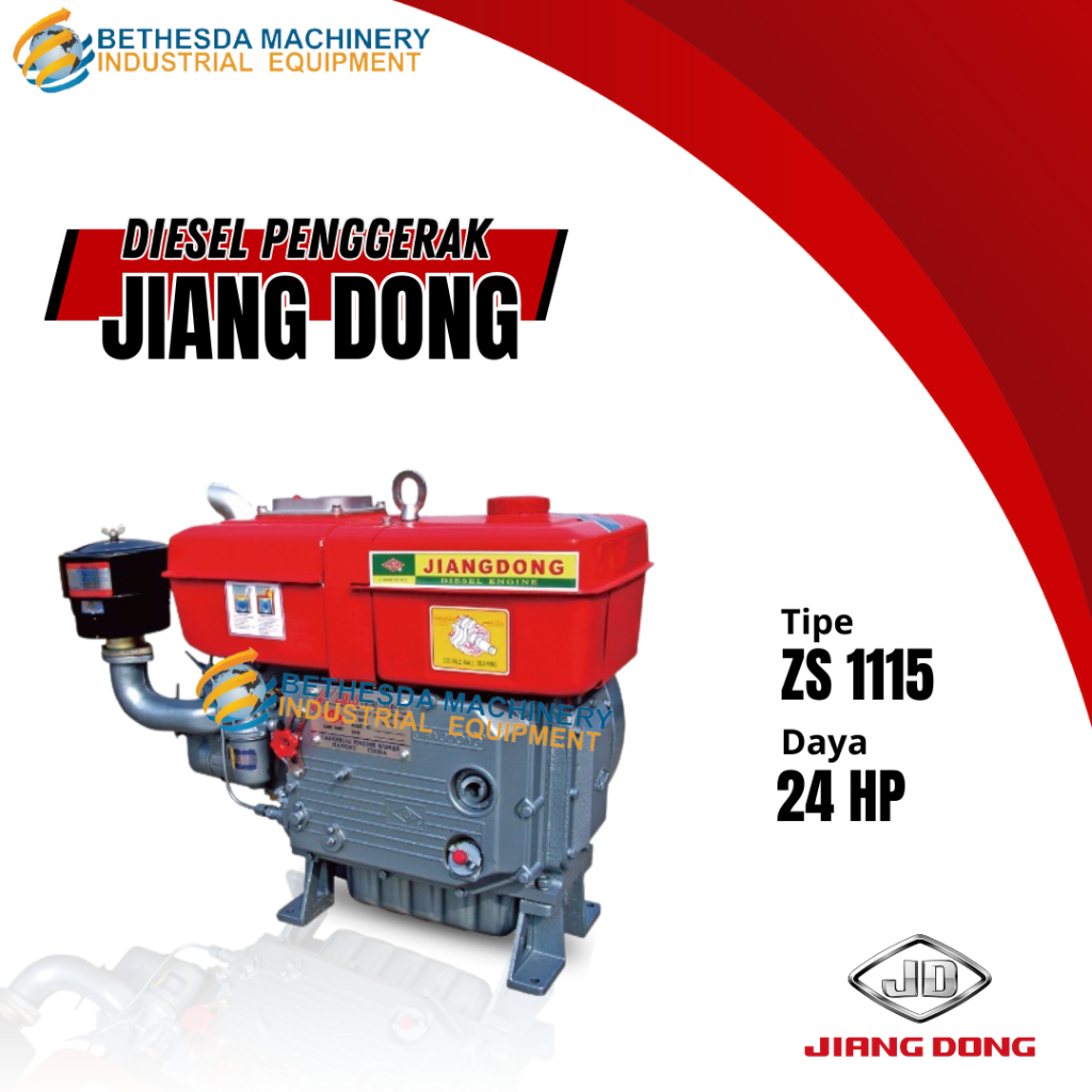 Diesel Jiangdong 24 HP Hopper engkol ZS 1115 - Jiangdong 24PK