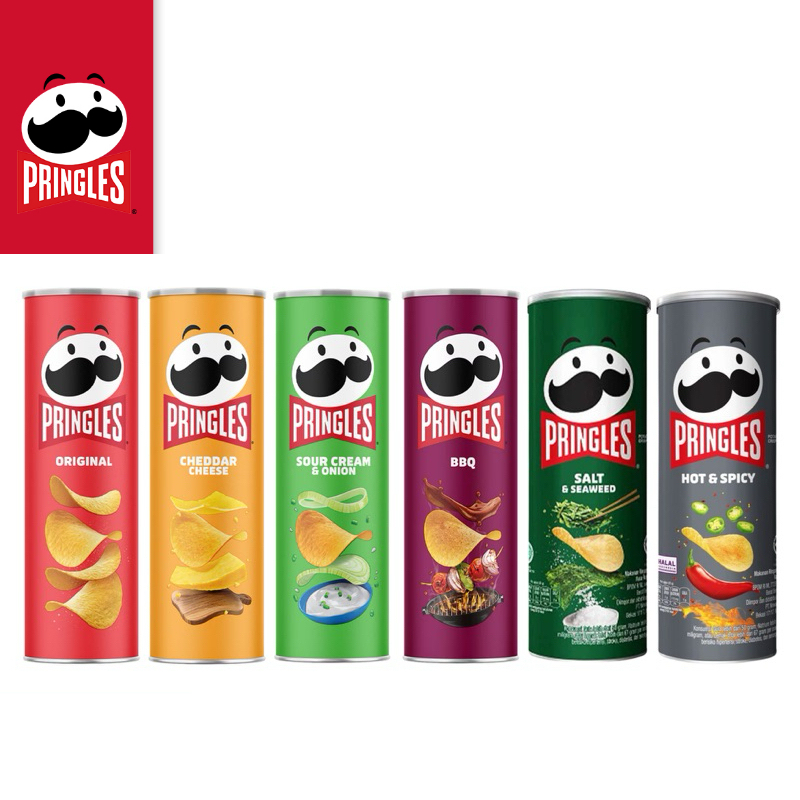 

PRINGLES Potato Crisp 102g - Keripik Kentang