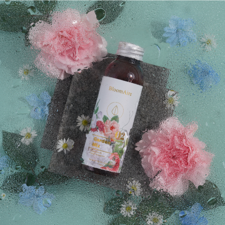 Garden Mix 100ml Fragrance Oil for BloomAire Diffuser Pengharum Ruangan