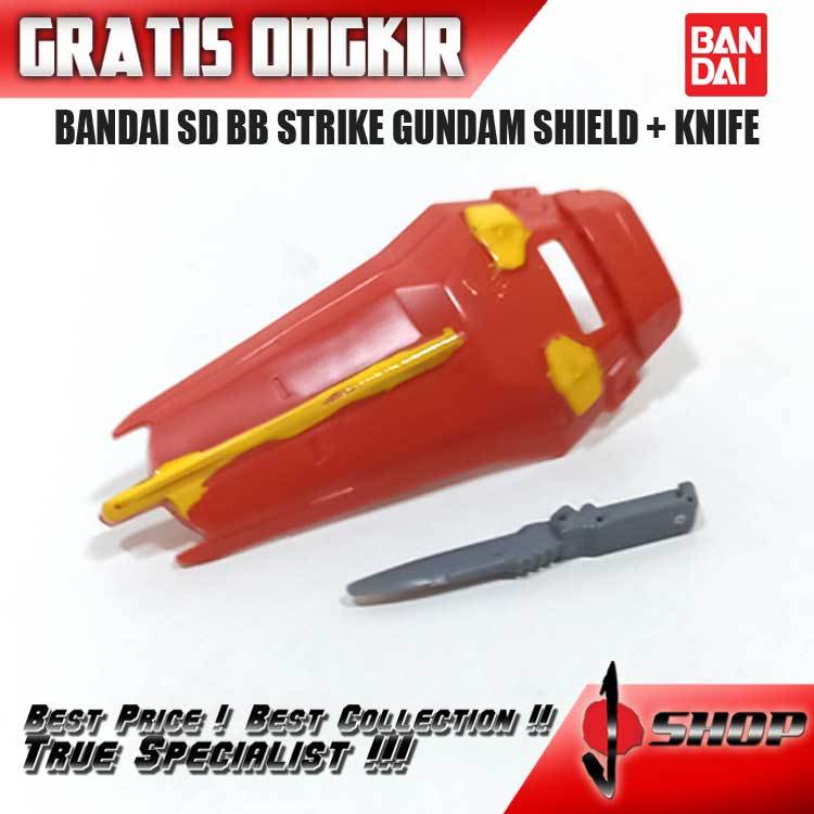 BANDAI SD BB STRIKE GUNDAM SHIELD + KNIFE SD184