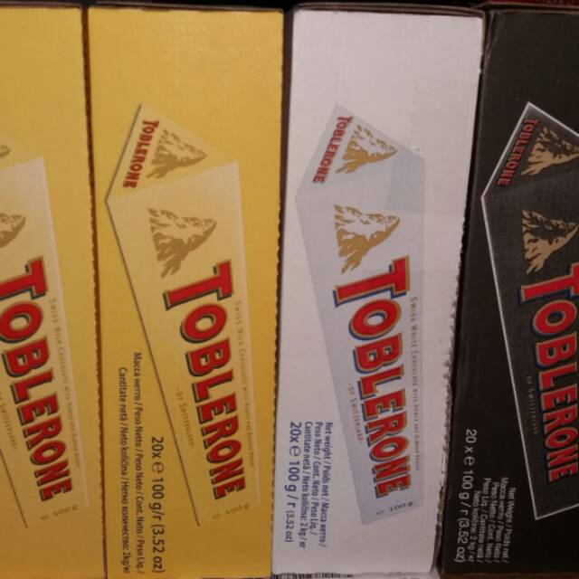 

BPOM (DI JAMIN AMAN) Toblerone 100gr / Toblerone 100gram / Toblerone 100