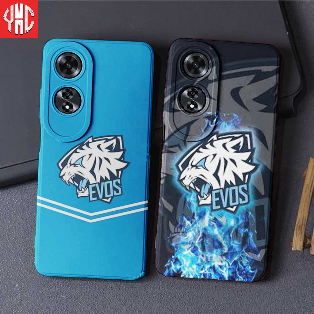 CASE OPPO A60 4G 2024 MOTIF EVOS SOFTCASE PROTEC CAMERA CASING PONSEL CASE HP YMC OFFICIAL -JJ12