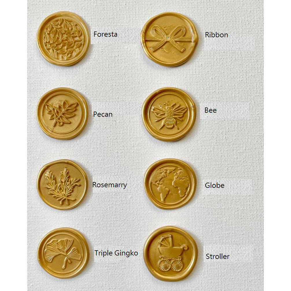 

Mix Mustard - 1 Pcs Wax Seal Sticker Undangan WAXSEALCOIN Vintage / Tanpa Minimum / 1 Pcs/ Termasuk Double tape / Lilin Wax Seal Vintage