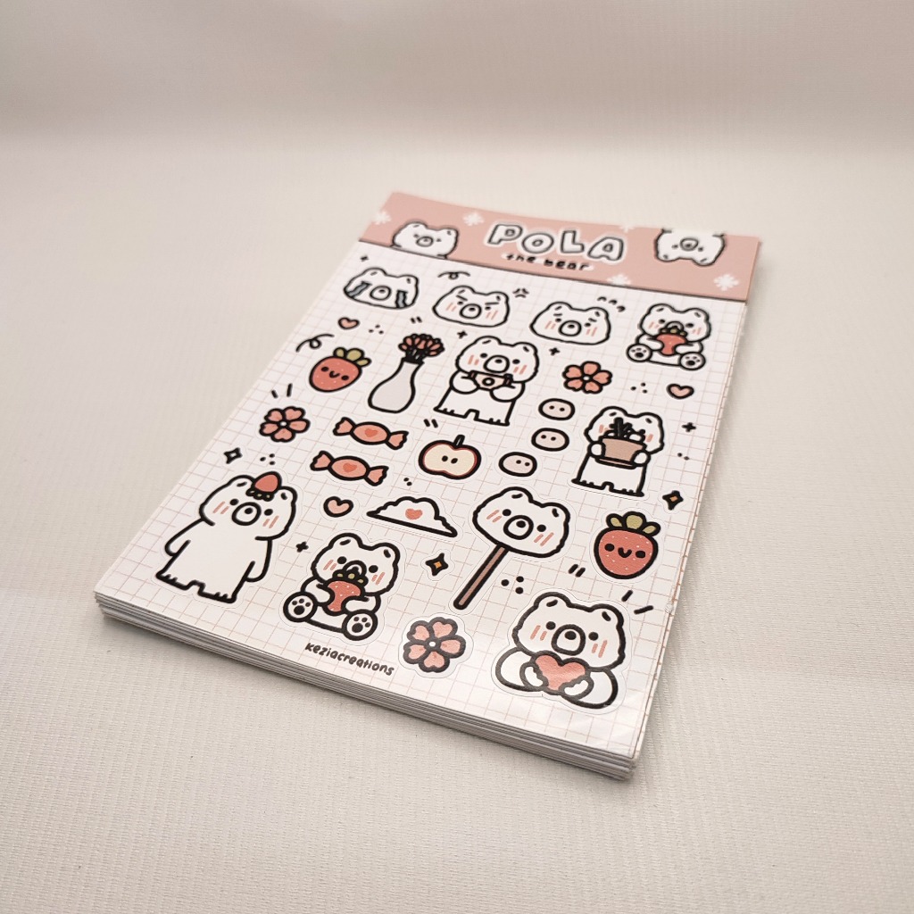 

Everything About Pink Journal Sticker Sheet | Stiker Jurnal Murah | Stiker Glossy Planner Kiss-cut