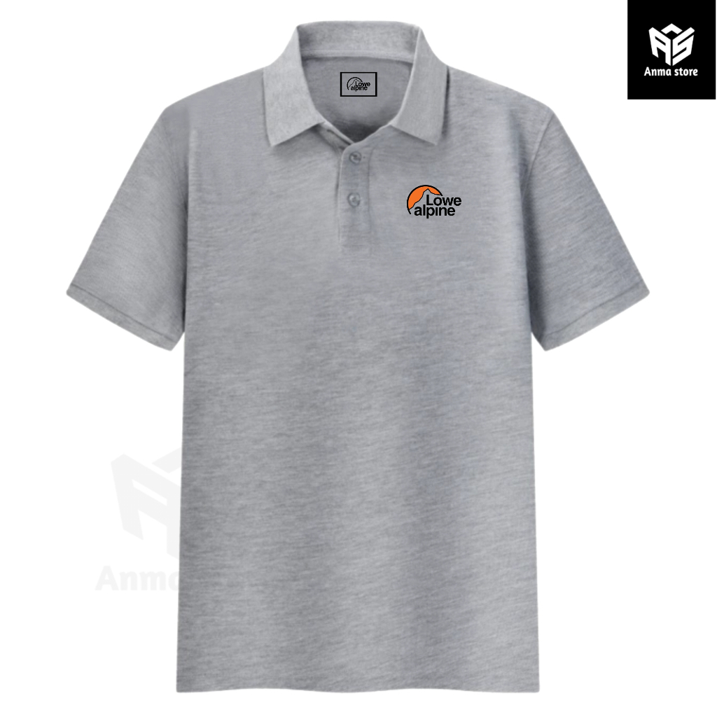 Kaos Kerah Polo shirt Pendaki Gunung Outdoor Lowe Alpine