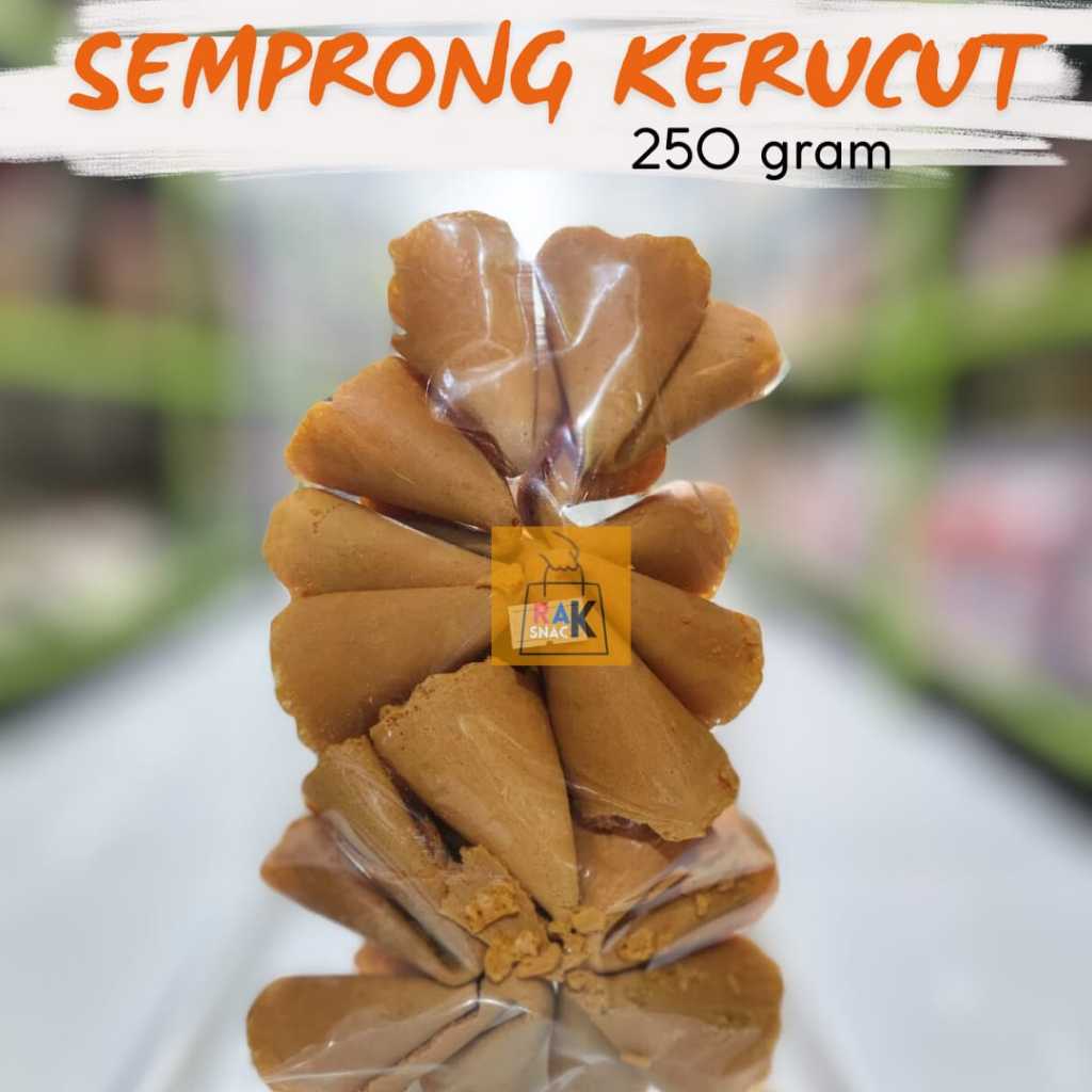 

Semprong Kerucut 250gr | Cemilan Manis Murah Kemasan Ekonomis