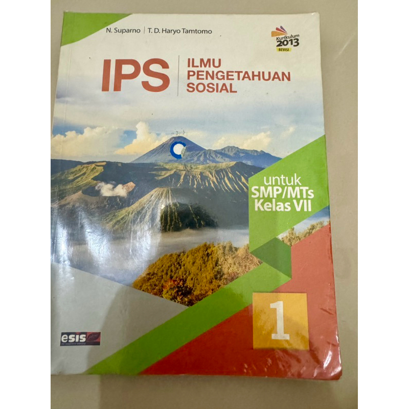 IPS kelas 7 ESIS Suparno kurikulum 2013 REVISI