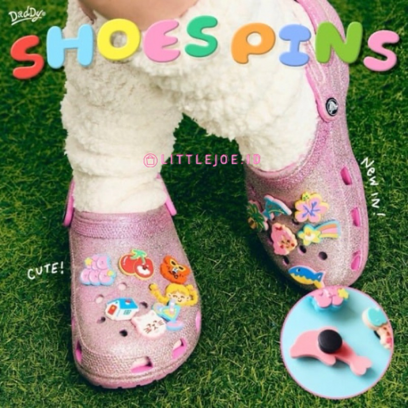 shoes pin aesthetic daddy - shoelace pin - aksesoris sepatu sandal - daddy and the muscle academy