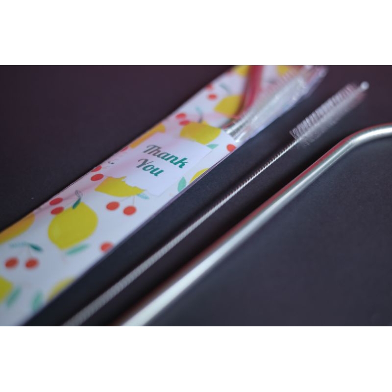 SOUVENIR sedotan stainless