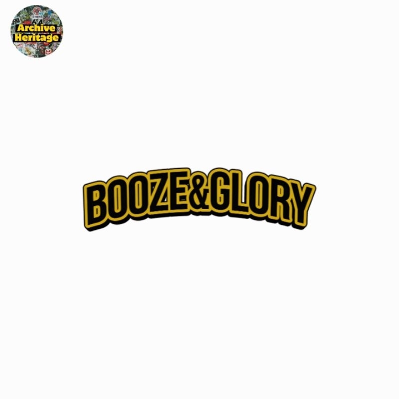 sticker Booze And Glory band skinhead punk skins west ham stiker