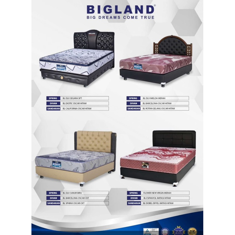 Matras Bigland Reguler Original 100%