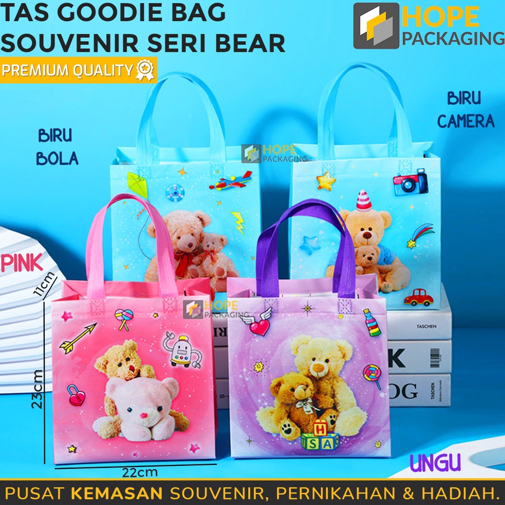 

FASH SALE Tas Goodie Bag Motif Bear Goodie Bag Ulang Tahun Tas Bingkisan Ulang Tahun Tas Hadiah Goodie Bag Snack Tas Jinjing Tas kado Tas Goodie Bag Hampers Tas Hadiah Ultah