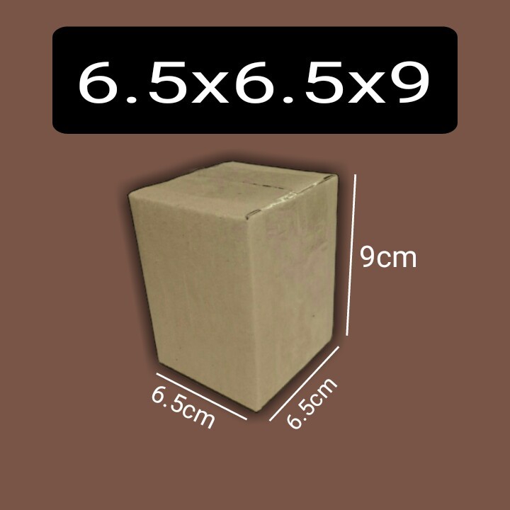 

kartonbox 6.5x6.5x9 kardus packing