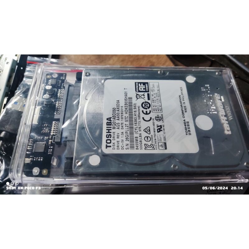 hardisk external 500gb