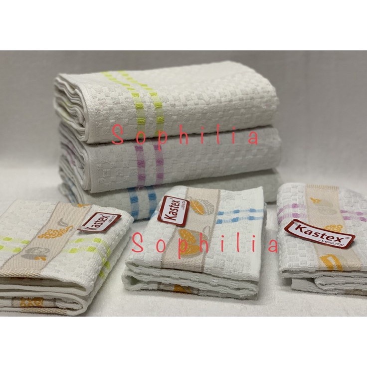 Harga Murah Serbet handuk kastex wafel embosse 5x5 serap