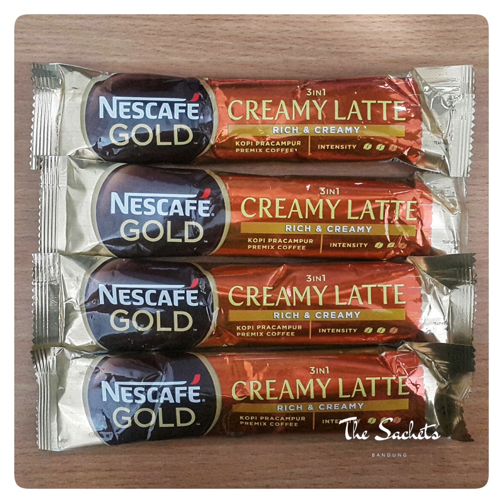 

Nescafe Gold 3in1 Creamy Latte Sachet