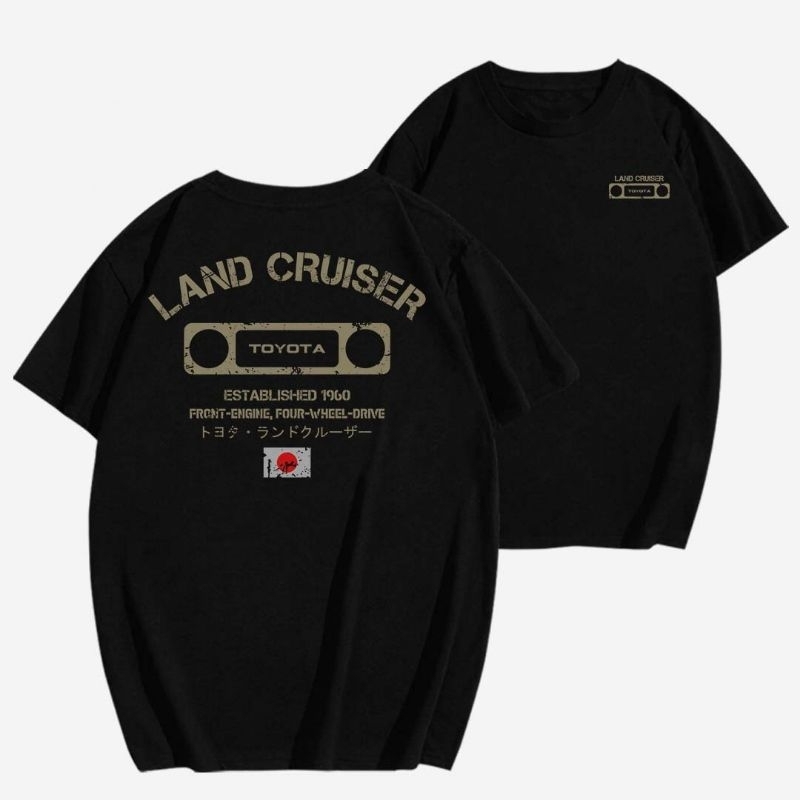 T-SHIRT CUSTOM LAND CRUISER KAOS DISTRO MURAH KEKINIAN