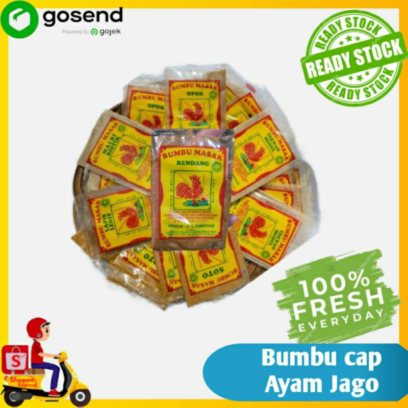 

Bumbu kering Cap Ayam jago - sayur segar - Tukang Sayur Palembang