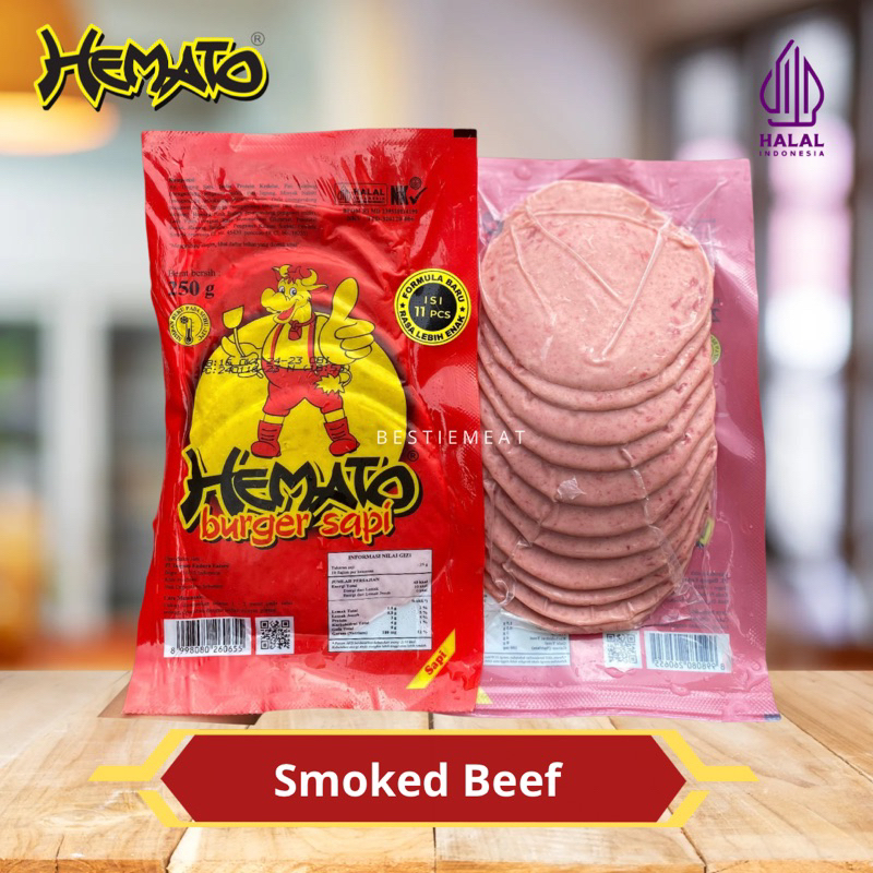 

Hemato Smoked Beef/ Beef Isi Burger 250g