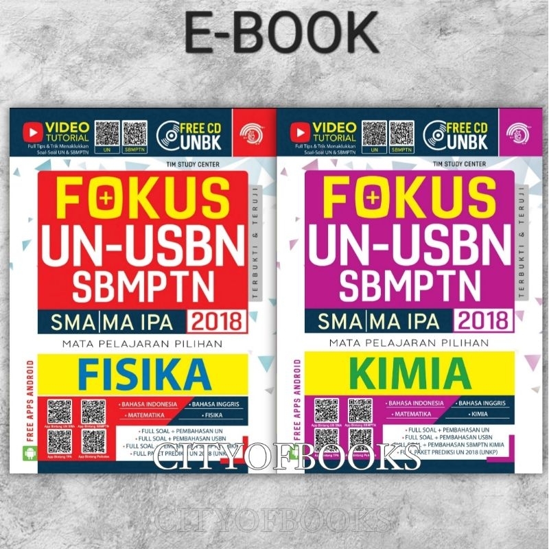 

FOKUS UN-USBN SMBPTN FISIKA, KIMIA Untuk SMA/MA IPA 2018