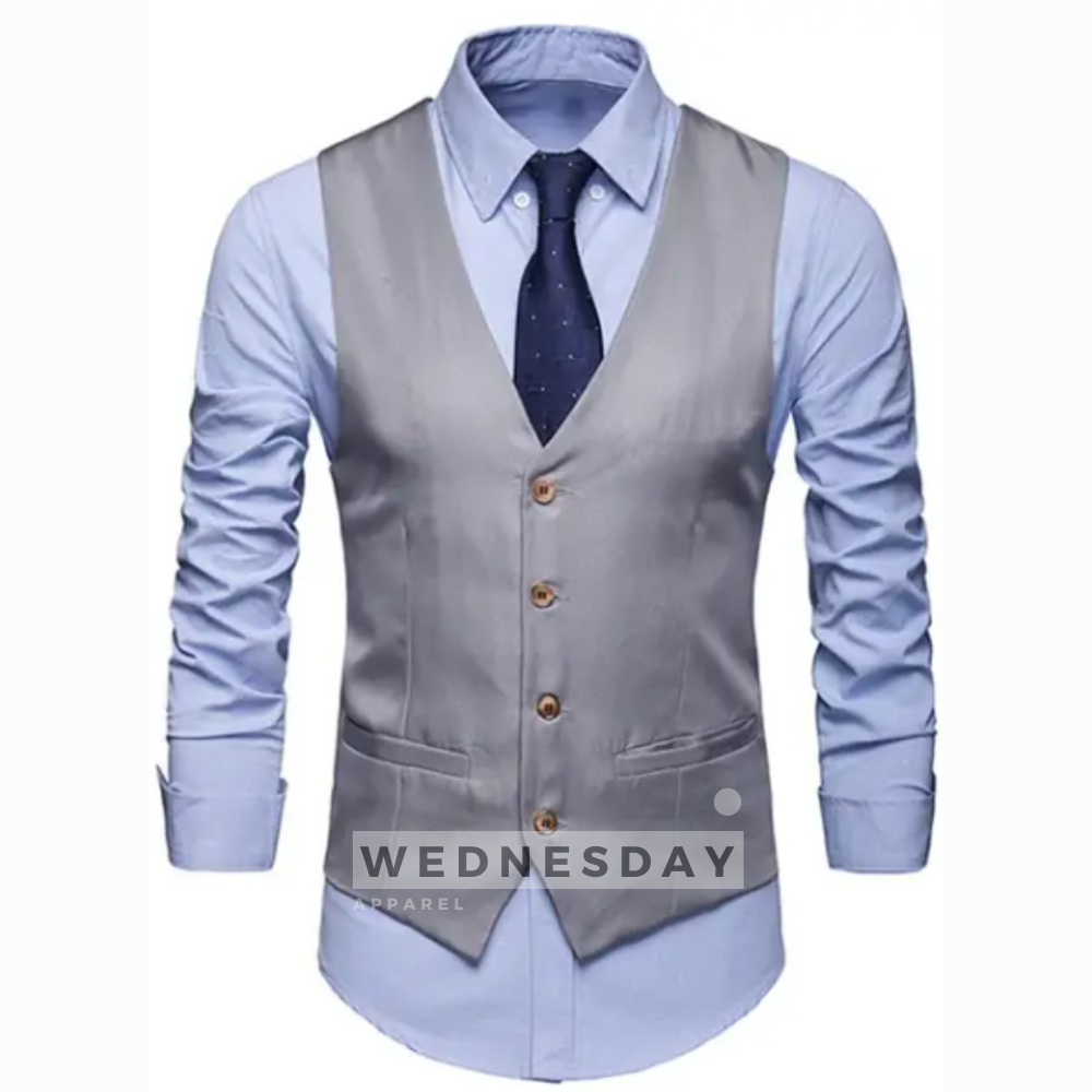 RB Rompi Jas Pria Slimfit Vest Pria Vest Rompi Vest Pria Bahan Katun Twil Twist High Quality