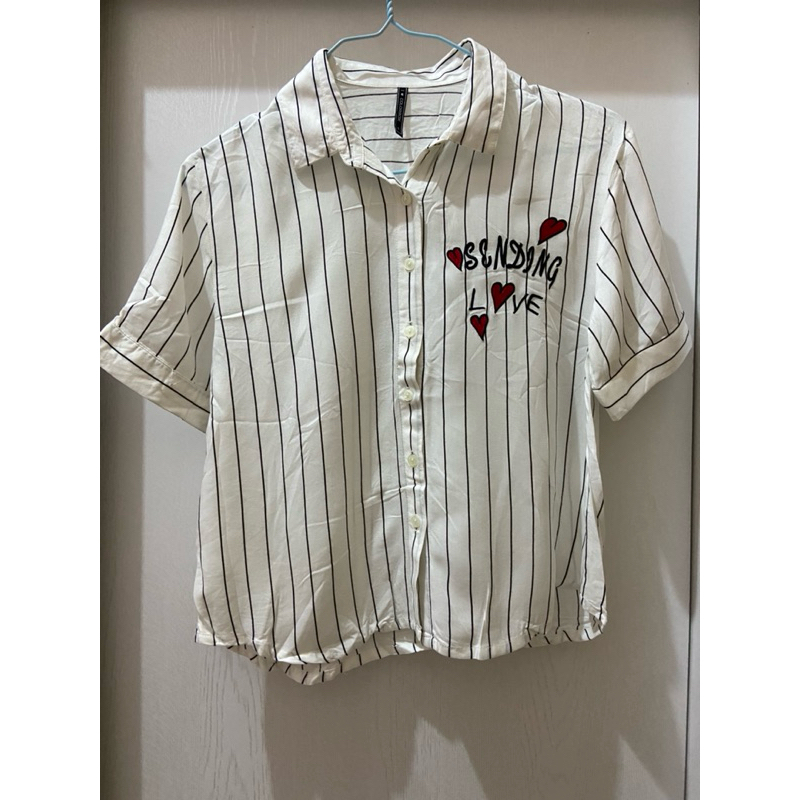 ColorBox blouse blus white