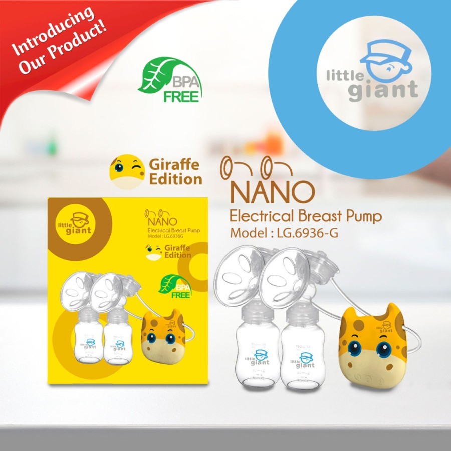 LITTLE GIANT NANO BREAST PUMP ELECTRIC POMPA ASI