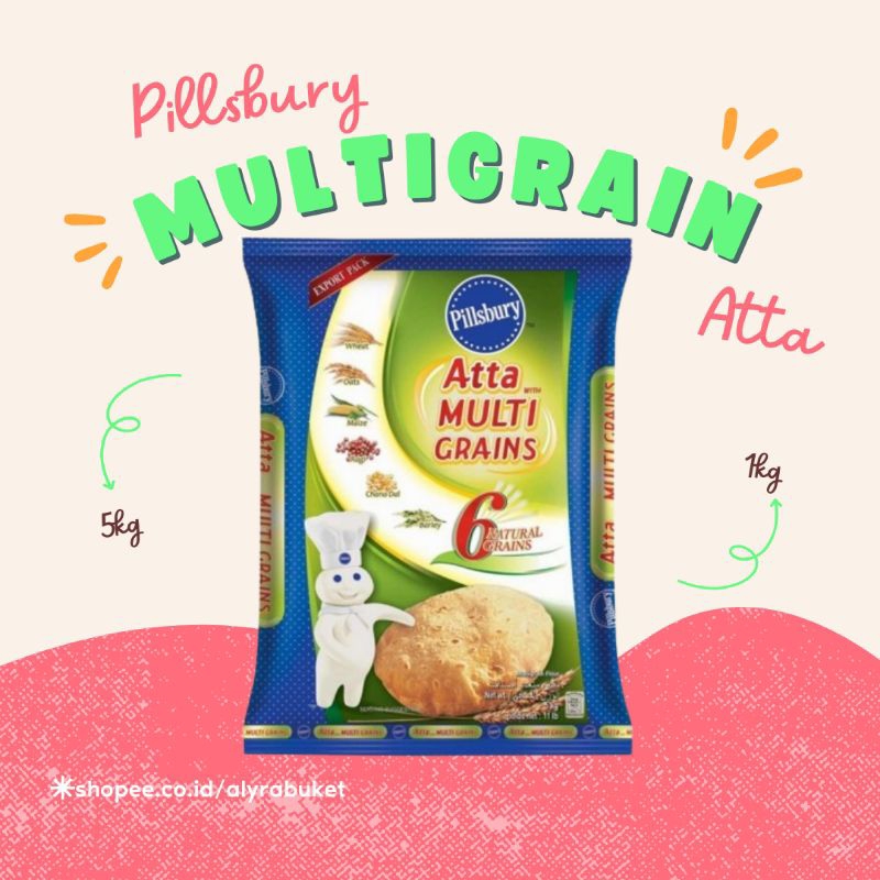 

pillsbury Multigrain Atta 1kg