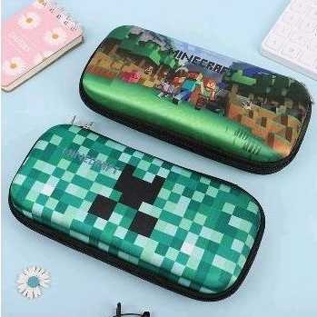 

Diskon Promo tempat serba a tempat pensil hardcover souvenir import anak tema game gamer Minecraft