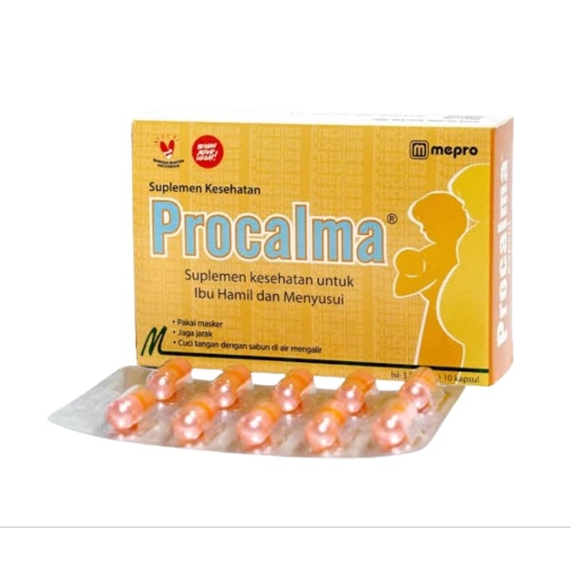 Procalma Kapsul / Suplemen Ibu Hamil & Menyusui