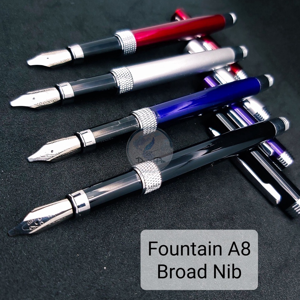 

Kirim Sekarang Pena Kaligrafi F A8 Broad Nib Mata Kasar Pen Kaligrafi Menulis Indah Calligraph Metal Nib 15mm