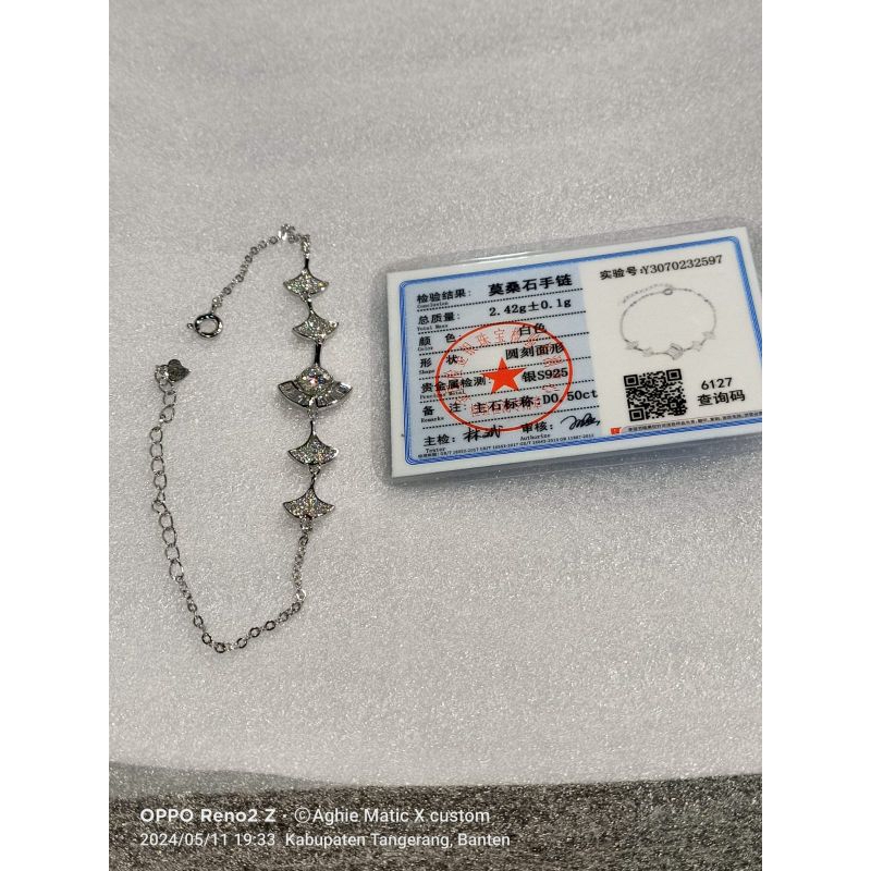 Gelang Moissanite