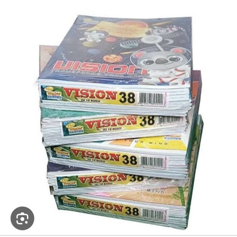 

BUKU tulis VISION ISI 10 PCS