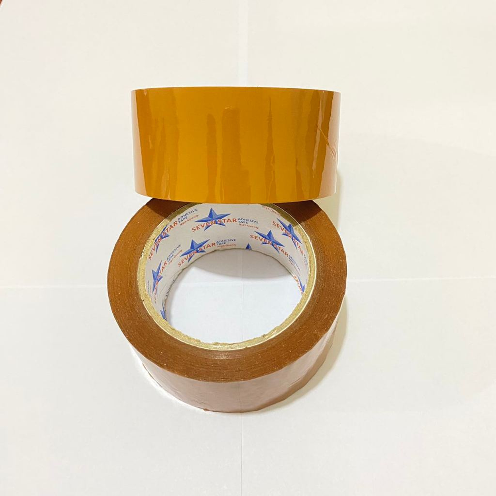 

LAKBAN COKLAT / OPP TAN TAPE / SOLASI COKLAT 45mm x 72y