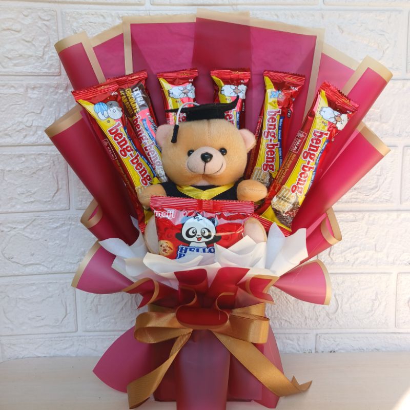 

Buket Boneka Wisuda + Snack