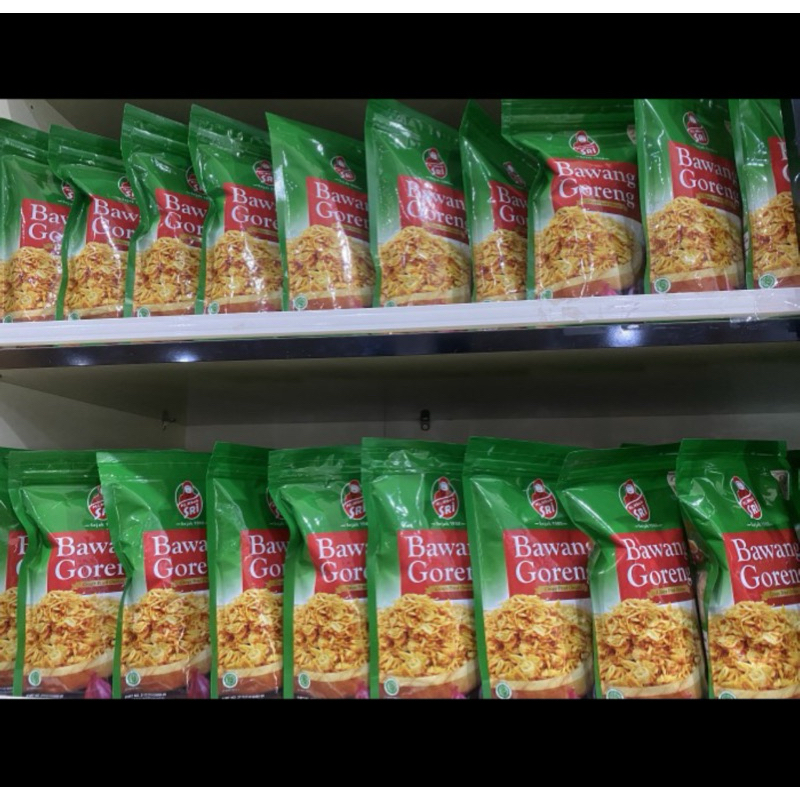 

Bawang goreng kriuk mbok sri palu asli enaknya 100gram