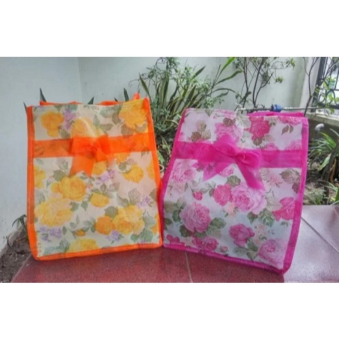 

1 lusin [12 pcs] tas hajtan/tas kain/tas nasi box tas kain selamatan