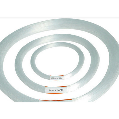 100m PMMA Clear Plastic Fiber Optic Cable End Grow Led Lampu