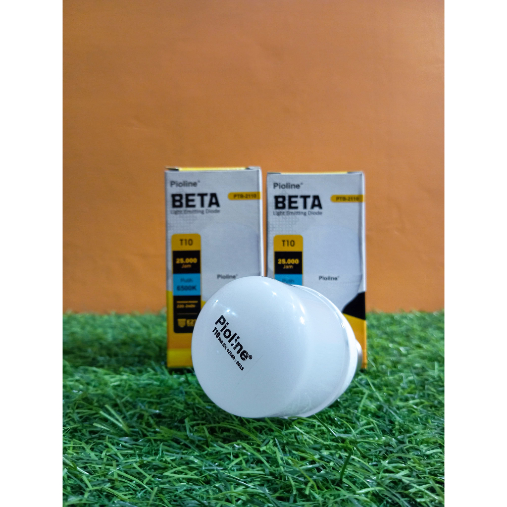 PAKET LAMPU LED PIOLINE 10 WATT (100 rb dapat 25 lampu LED Pioline T10)